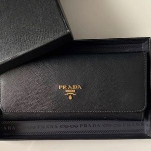 Authentic Prada wallet